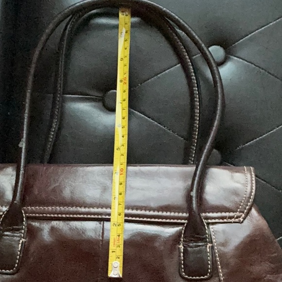 Giani Bernini Brown Leather Handbag - Picture 7 of 11